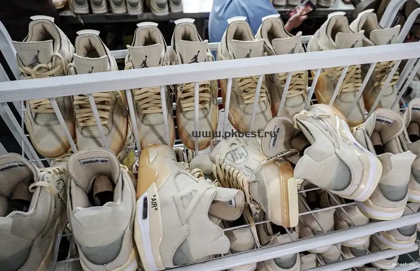 JORDAN SAIL OFF-WHITE TO READY SHIP RETRO MATERIALS RETAIL 4 0602